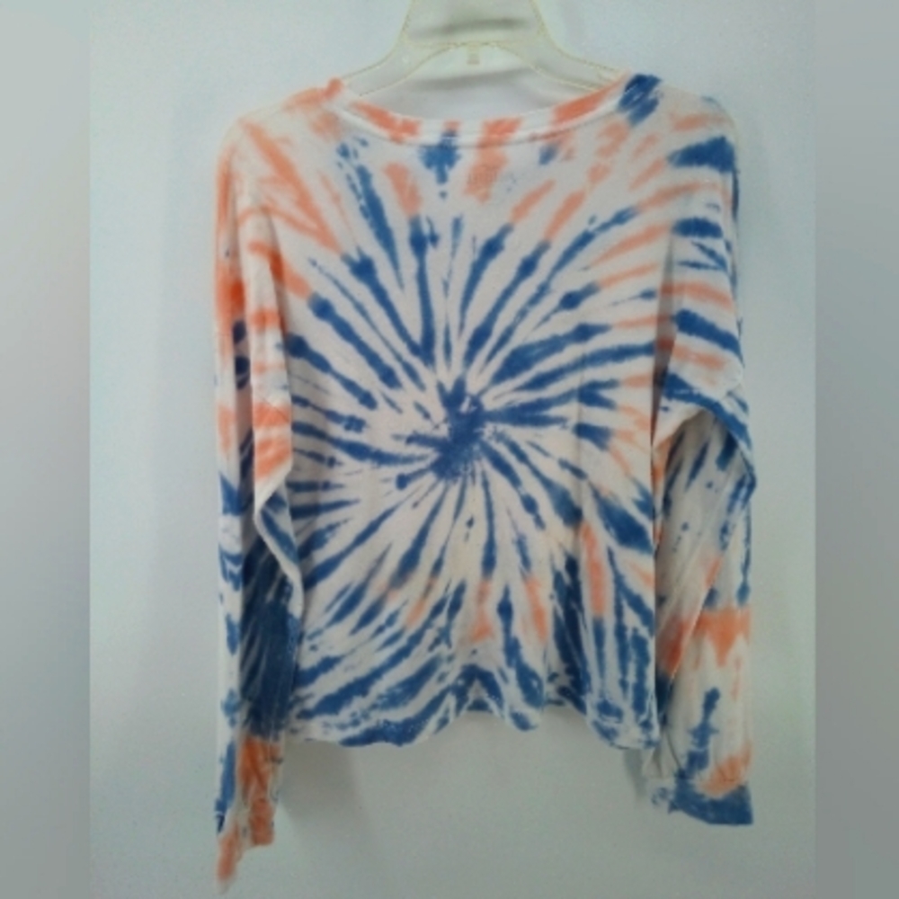 ⭐3/$30 Hollister Tie Dye Sweatshirt Trendy S 100% Cotton - Picture 2 of 6